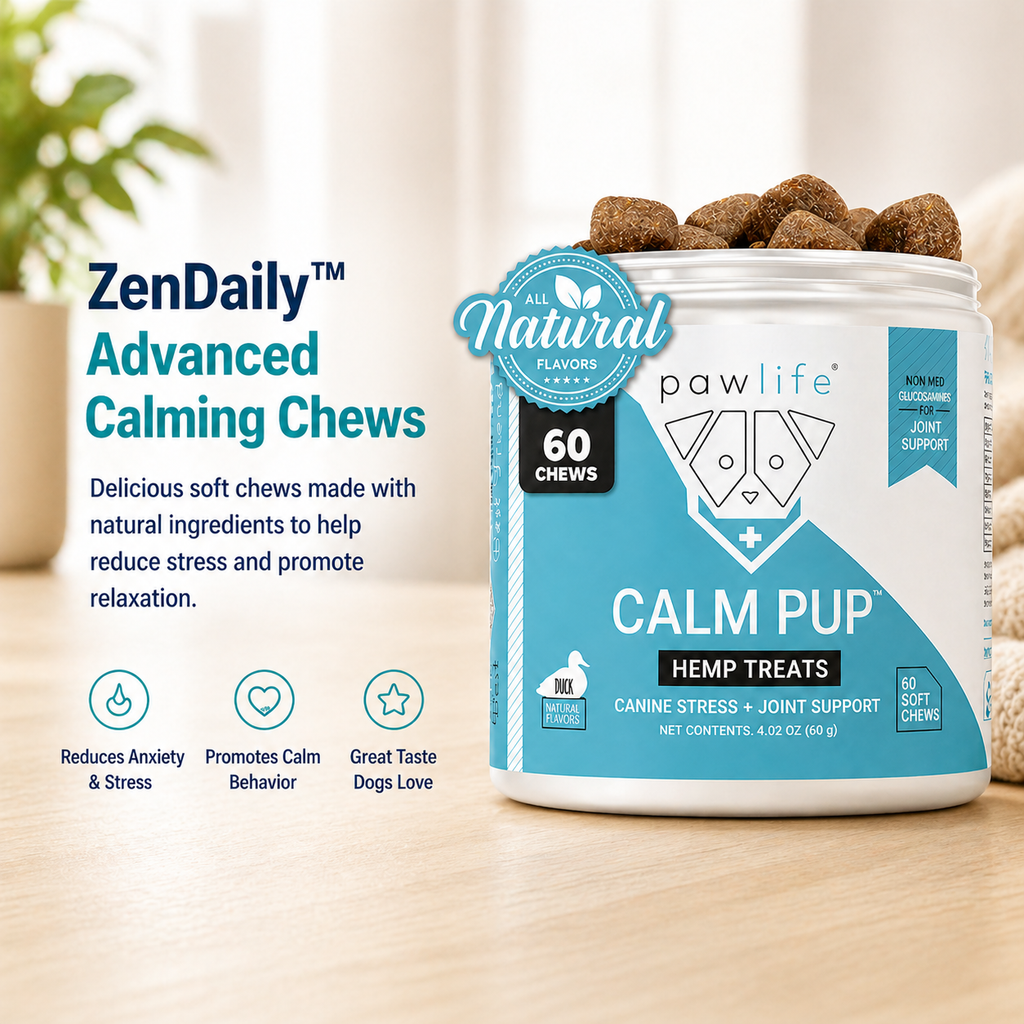Pawlife ZenDaily™ Premium Daily Calming Chews (60ct)