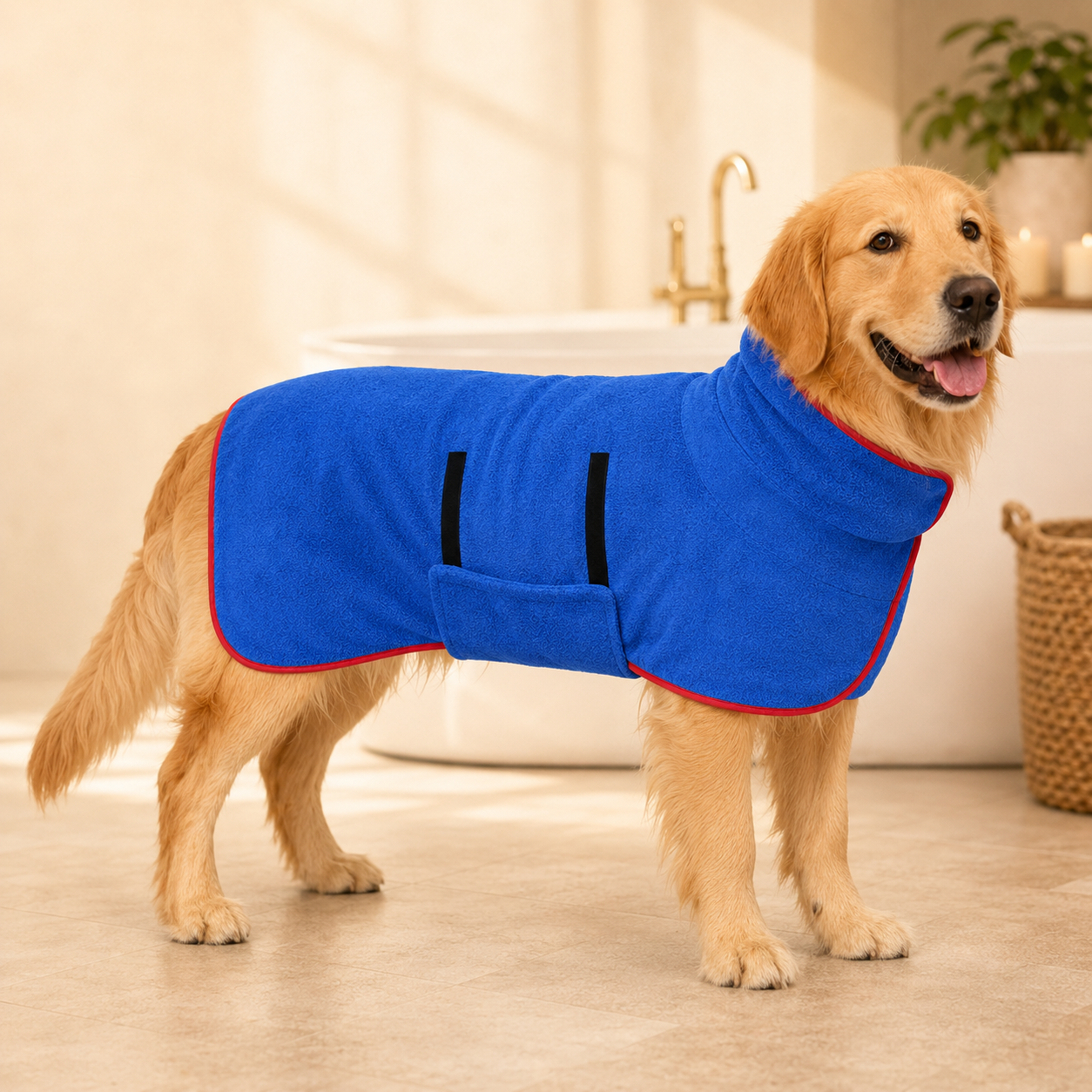Pet Bathrobe Fast Drying Towel