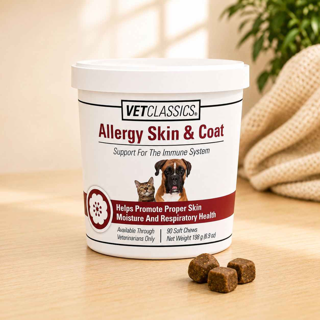 Seasonal Skin & Coat Support Chews