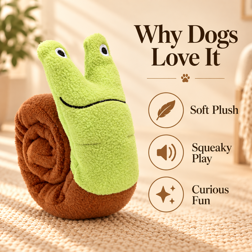 Paws & Peace Snuffle Squeak Dog Puzzle Toy