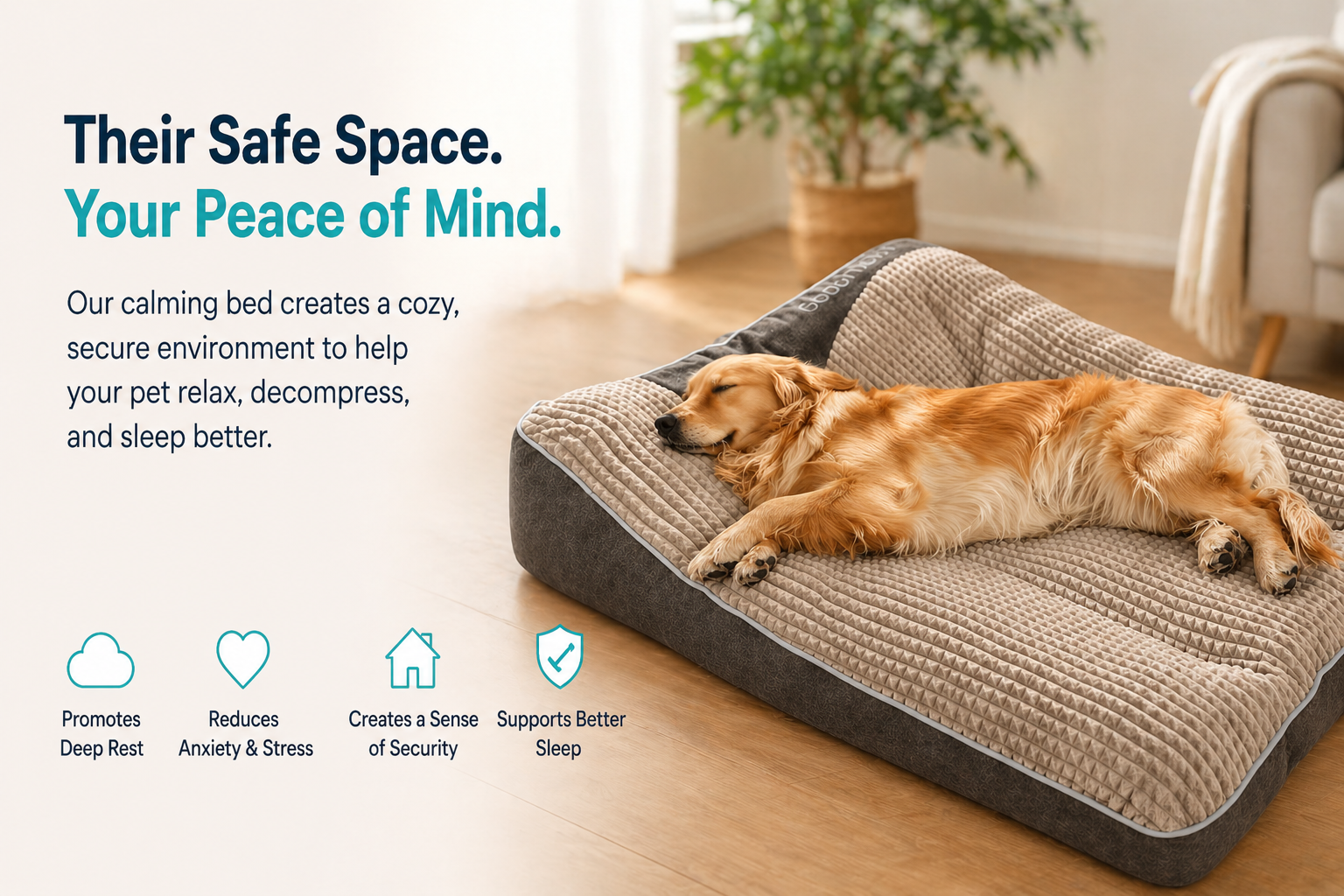 NestNook™ Deep-Sleep Calming Bed