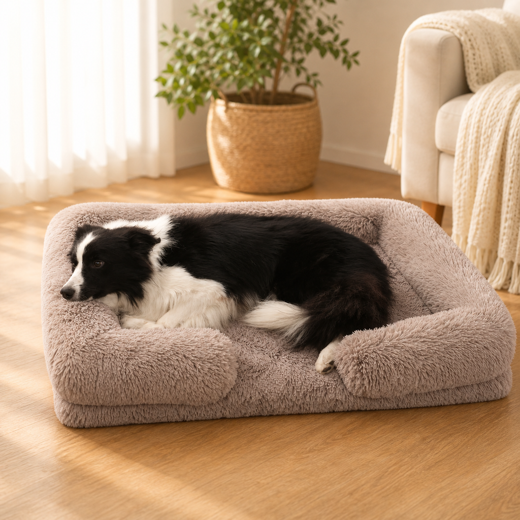 DreamPaws™ Ortho-Comfort Calming Bed