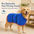 Pet Bathrobe Fast Drying Towel