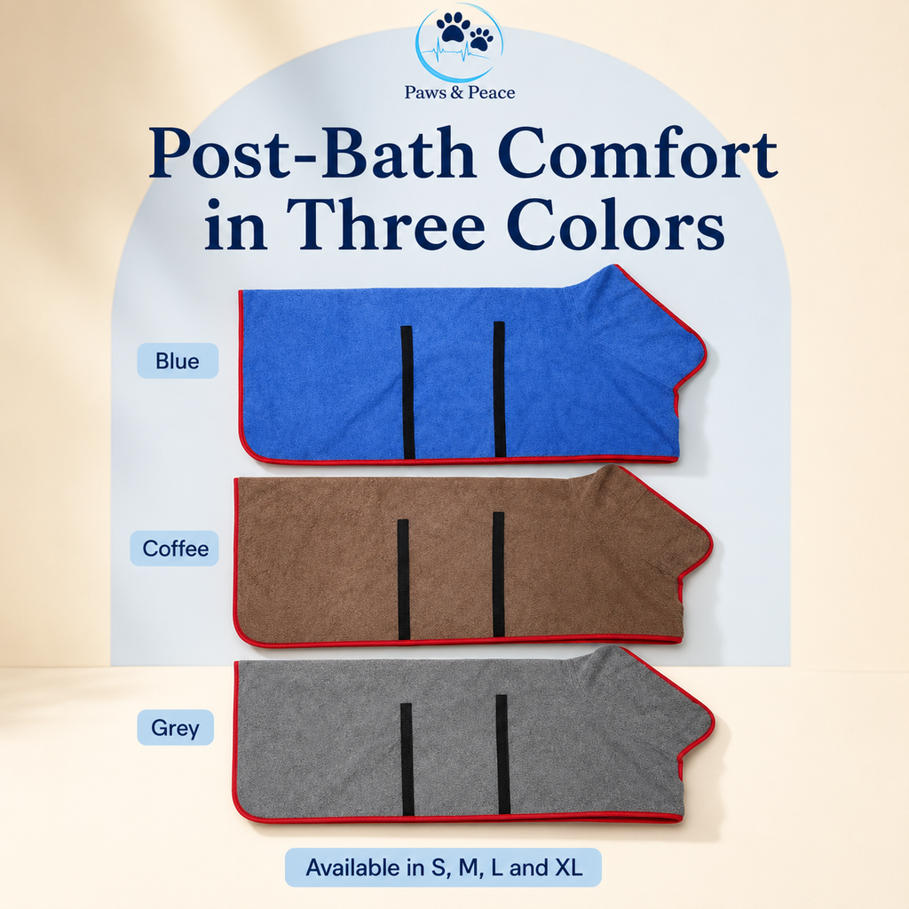 Pet Bathrobe Fast Drying Towel