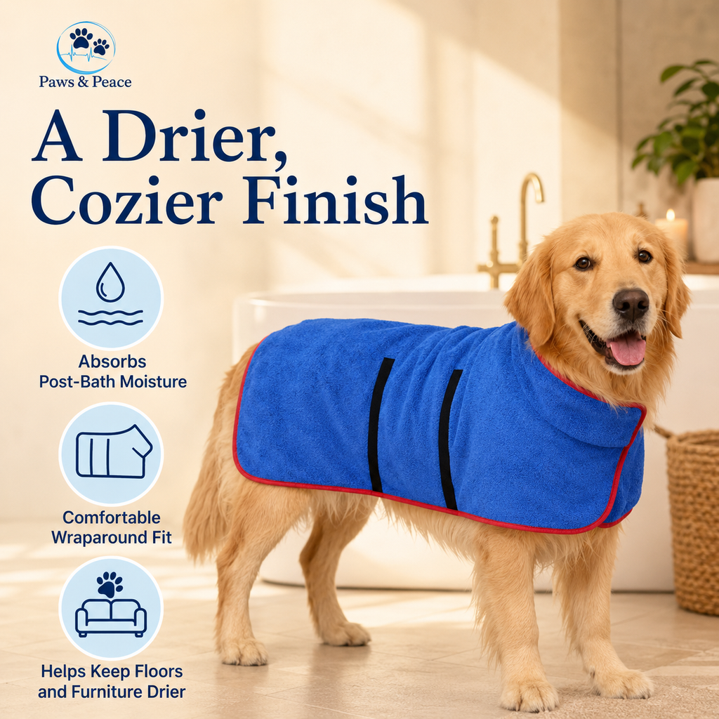 Pet Bathrobe Fast Drying Towel