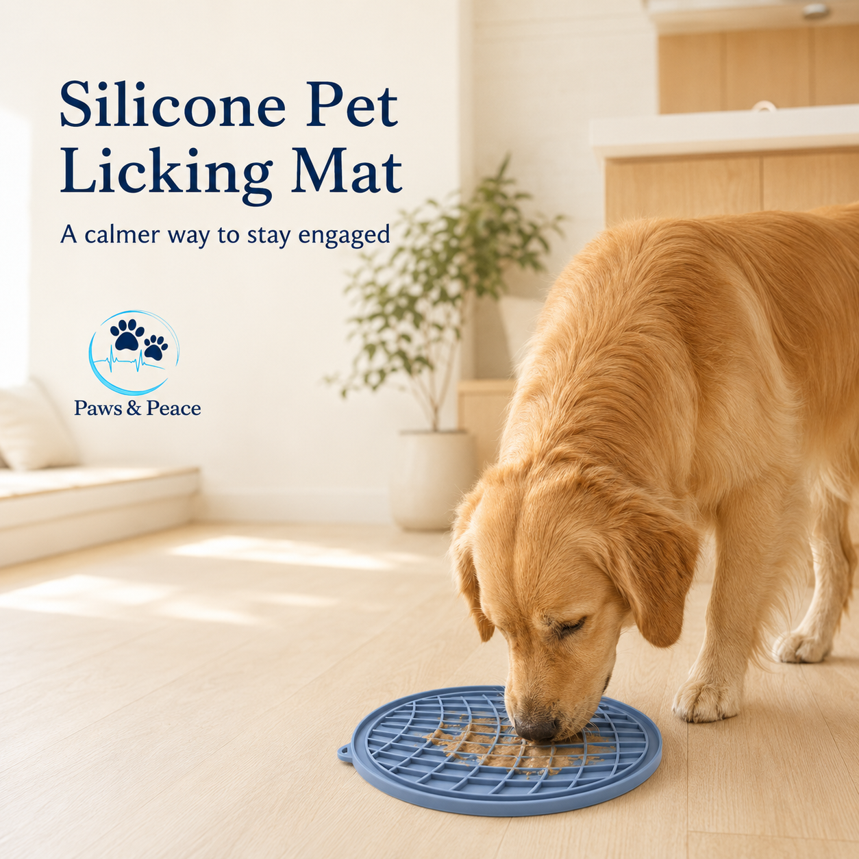 Silicone Lick Mat for Dogs & Cats — Enrichment Support for Calmer Routines